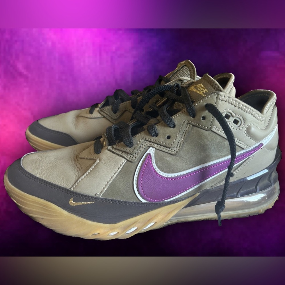 Size 10 - Nike LeBron 18 Low x atmos Viotech 2021
